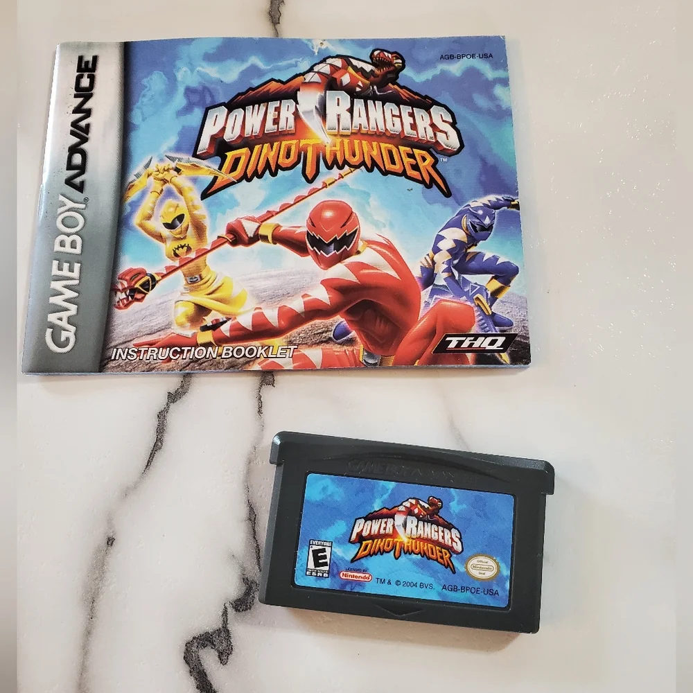 Power Rangers: Dino Thunder  Nintendo Game Boy Advance *TESTED*